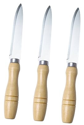 jojofuny 5 Stück Holzgriff Für Feilenschneidwerkzeuge Mit 4,8mm Innenloch Ergonomisch Geformt Langlebig Universell Einsetzbar Für Metall Und Holzfeilen