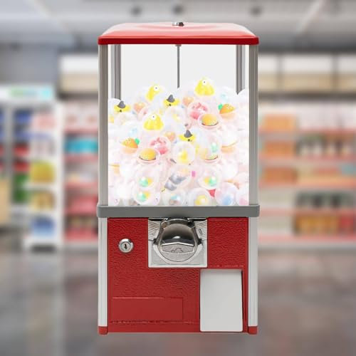 FANYING Vending Machine Candy Vending Machine Commercial Machine Stable Vending Machine Dispenser For Playground Vacation,Red