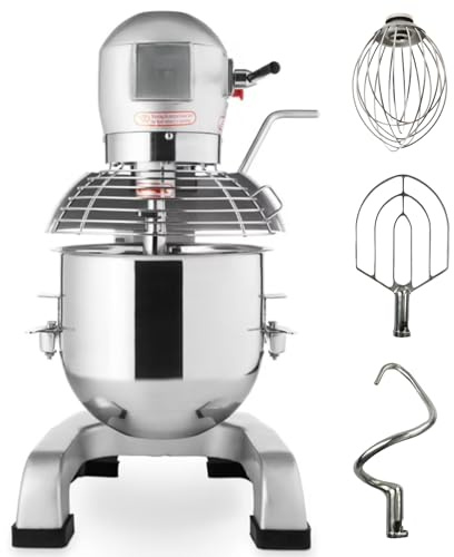 Batteur Mélangeur Professionnel 30 Litres – 3 Vitesses – Monophasé 230 V – 1100 W
