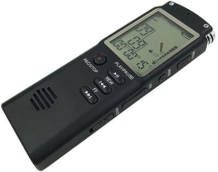 Lurrose 8gb Lcd Digital Audio Recorder Sound Recorder Built Microphone Usb Voice for Discrete Use Digital Voice for Sound Capture