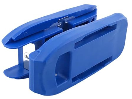 Qianly Pialla a mano per rifilatura di bordi, strumento utile per il legno, Blu