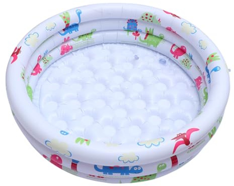 SUPVOX Piscine Gonflable pour Garçon Fille avec Pompe Portable Pataugeoire Été Pratique pour Garçon Fille et Tout-Petits Jeu Extérieur Rafraîchissant