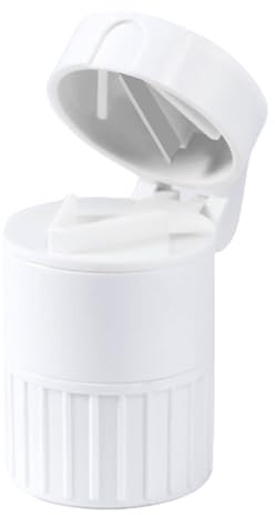 Coupe-comprimés - 4 En 1 Multifonctionnel Séparateur De Comprimés - Broyeur De Comprimés Petit Et Portable Convient pour Les Voyages, Les Déplacements Professionnels Et La Vie Quotidienne