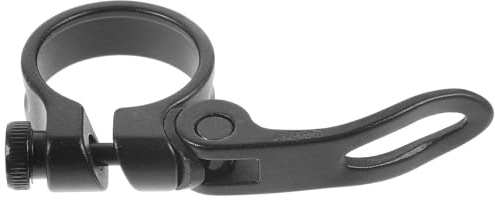 Mikinona Abrazadera de Tija de Sillín para Bicicleta 349 MM de Aleación de Aluminio Cierre Rápido Ajustable Suministros para Ciclismo Repuesto para Bici Plegable y Carretera