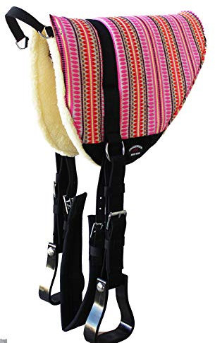 CHALLENGER 39RT10PK Pferde-Sattel-Pad mit Steigbügel