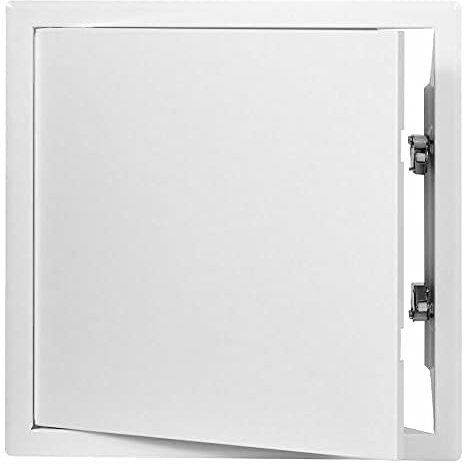 Pannello di accesso del metallo bianco 400mm x 400mm con la falda nascosta della porta di ispezione del fermo