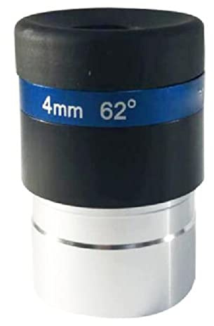 Mikroskop-Zubehör-Kit 1,25 Zoll 62 Grad 4 mm Hochleistungs-Okular Astronomisches Teleskop-Zubehör Mikroskopische Objektträger