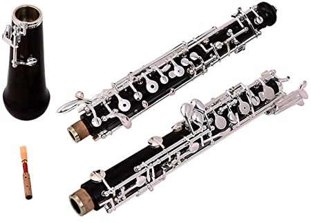 Oboe Kunstholz-Oboe-Instrument Im Halbautomatischen C-Dur-Oboen-Stil Mit Versilberten Tasten