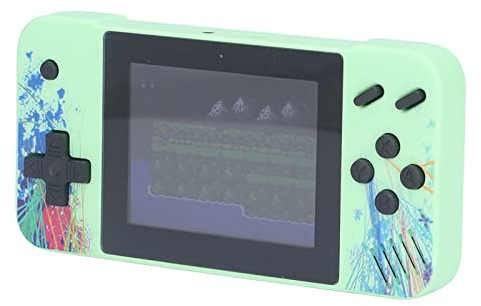 Handheld Spielkonsole, 3,5-Zoll-IPS-Bildschirm tragbare Videospiel-Konsole mit USB-Akku, 400 Handheld Classic Games, Retro Mini Retro Videospiel für Kinder Erwachsene