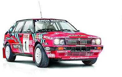 Italeri 4712 1:12 Lancia DELTA 16VHF integ Sanremo'89 - Modellbau, Bausatz, Standmodellbau, Basteln, Hobby, Kleben, Plastikbausatz, detailgetreu, Unlackiert