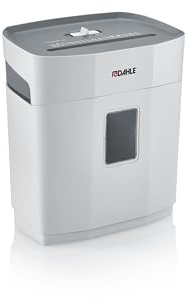 Dahle PaperSAFE PS 140 distruggidocumenti (10 fogli, livello di sicurezza P4, taglio a particelle, privo di olio e manutenzione, 12 litri), grigio