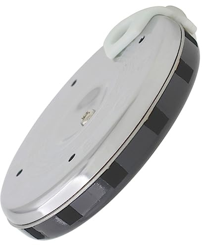 ULDIGI 13-loch Tonhöhenstimmgerät mit Abs und Eisen Rundes Stimmgerät für Musiker Einfache Ton und Tonhöheneinstellung Mundgeblasenes Design für Gitarren und Banjo