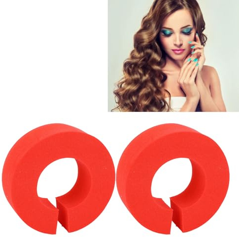 Sponge Hair Walzen, Styling Curling Frisur Werkzeug -Wärmeerwalzen, C -Form Haartyp für Alle Haartypen, Ideal für Zuhause, Reisen, Salongebrauch