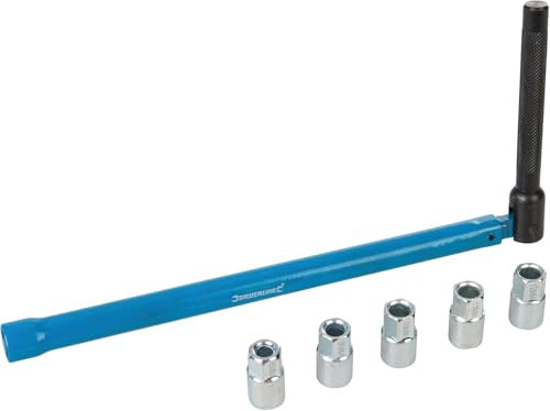 JOZMMZEOOA 6 Pezzi Chiavi a Bussola,Chiave per Rubinetto Sottolavello 8-13 MM Chiave a Tubo per Rubinettii Chiave Inglese Regolabile,per la Riparazione di Tubi Installazione di Rubinetti (Blu)