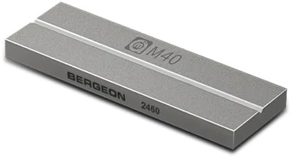 Bergeon 2460 slipsten för pincettspetsar, urmakarverktyg, 6 x 75 x 25 mm