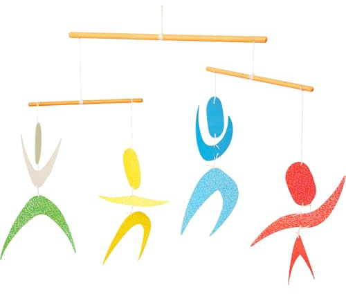 Purgano star dancer hanging mobile Montessori Mobile Baby Toy Baby Mobile Visual Tracking Newborn Toy