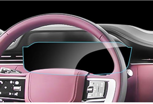 Ydxlcsyy Protector de Pantalla para salpicadero,Lámina Resistente a los Rayos UV para salpicadero,Accesorios para salpicadero,para Land Rover Range Rover 2023-2025