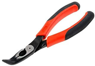2427 G-160IP Pliers Curved,Half-Rounded Nose,Universal,Elongated Ergo® BAHCO