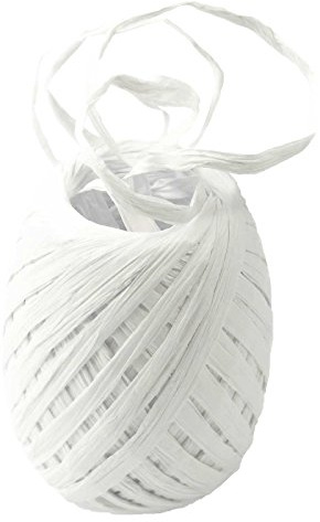 30m Raffia Papierschnur Geschenkband Bastelschnur Dekoband Papierband Farbwahl