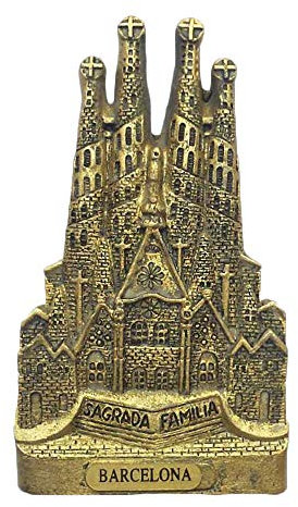 Wedare 3D-Kühlschrankmagnet, Sagrada Familia, Kathedrale Barcelona, Spanien, für Reisen und Souvenirs, Dekoration für Zuhause und Küche, aus China