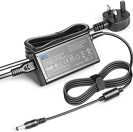 KFD 24V DC Power Supply Charger for Logitech G920 G923 G940 G25 G27 G29 Driving Force Racing Wheel Logitech G PRO Xbox 360 Steering Wheel FUJITSU Scanner 24 Volt 2A 3A Transformer PSU AC Adapter Cable