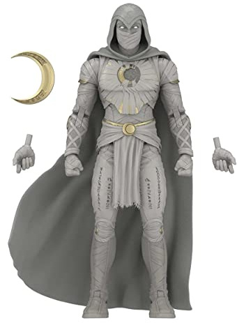Marvel Legends Series Disney Plus Moon Knight MCU Series Action Figure 6-inch Collectible Toy, Includes 4 Accessories