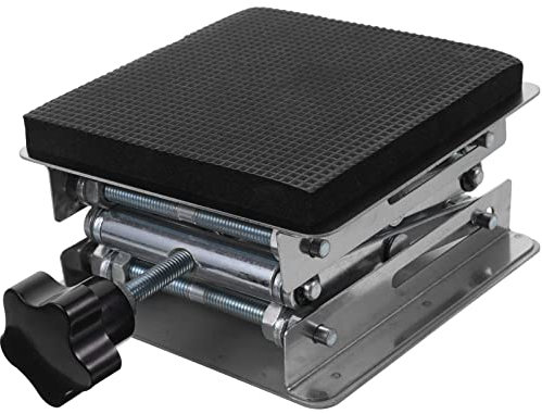 ULTECHNOVO Stützheberplattform Für Labor Verstellbarer Hebebock Scherenhebebühne (4x4 60–165 Mm Bereich)