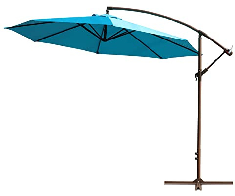 Outdoor Umbrella Outside Shade Umbrella Outdoor Patio Windproof Patio Umbrella Outdoor Deck Balcony Patio Umbrella Rectangular For Backyard Garden Deck Picnic