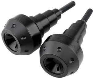 HZBHD Sturzschutz Motorrad-Sturzpads, Sturzpad-Schieberschutz Für Y&amaha R3/R15/R25 MT-03 MT-07 MT-09 MT-15 FZ-1 FZ-6 FZ-8 Crashschutz(Schwarz)