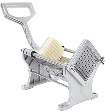 NDNCZDHC Commercial French Fry Cutter for Potatoes, Heavy Duty Potato Cutter Stainless Steel Blade for Potatoes Carrots Cucumbers