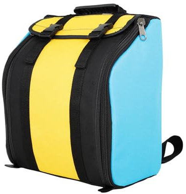 zuousxbs Tragbarer Akkordeonkoffer, Akkordeontasche, rutschfeste Akkordeontasche, 22 Tasten, Akkordeon, Akkordeon-Rucksack