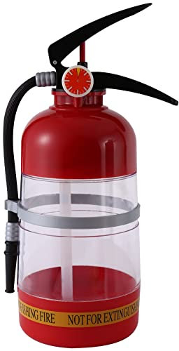 Qusedwey Dispensador de Bebidas de Vino de 2L, Extintor de Incendios, Dispensador de Agua para Fiestas, Barriles de Cerveza, Accesorio para Barra de Licor de Bebidas