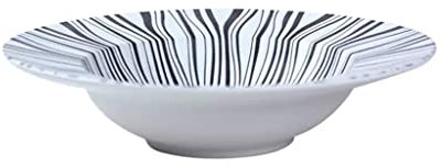 Cuenco de cerámica para ensalada, fruta, plato hondo de sopa, plato plano de carne, plato de pasta, cuenco de ramen, creativo para el hogar, restaurante nórdico, plato de postre
