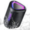 2025 Cassa Bluetooth Portatili Senza Fili con Luce Led, Bluetooth 5.4, 24 Ore, Altoparlante Bluetooth Bassi Potenziati, Impermeabile IPX7, Speaker da Esterno per Viaggi, Sport, Feste, Ciclismo (Nero)