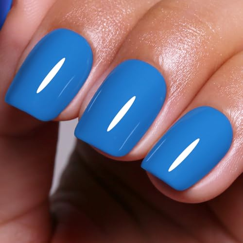 Gel Polish, 15ml Royal Blue Nail Gel Polish Spring Summer Art Starter Manicure Salon DIY Soak off UV LED Design