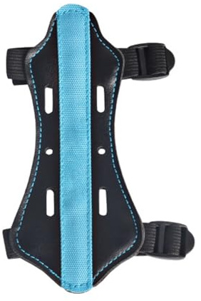JTQYFI Protección de brazo de tiro con arco, protección ajustable para antebrazo protector de muñeca para jóvenes y niños, duradero, universal, fácil de llevar