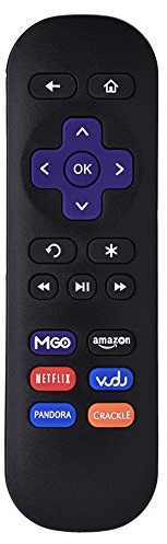 Lazmin Fernbedienung für Multimedia-Player, universeller Ersatz für 1/2/3/4 LT/HD/XD/XS