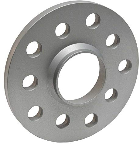 Spurverbreiterung 4x100 10mm silber eloxiert SCC, 2x Distanz Scheiben 4x100