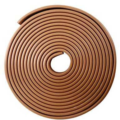 Garneck Ceiling Rubber Molding Trims Caulk Strip Flexible Moulding Trim Decorative Trim for Vinyl Baseboards Backsplash Tile for Kitchen Peel and Stick Home Tv White Line 3d Edge Banding