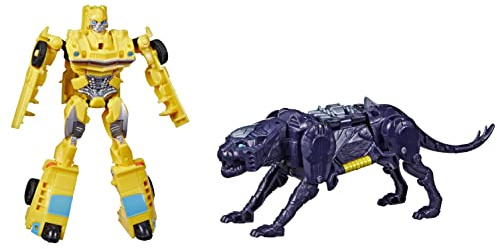 Filmen Transformers: Rise of the Beasts, Beast Alliance, Beast Combiners-2-pack med Bumblebee-leksaker, från 6 år, 12,5 cm