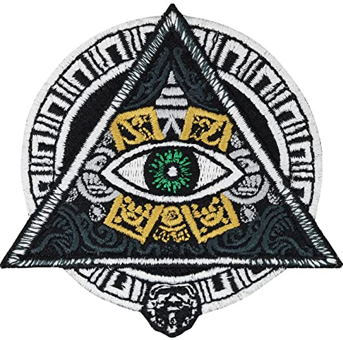 Toppa ricamata ferro o cucitura | Patch aipplicazione cucitura | Adesivo faraone annodare/stirare | Immagini adesve ricamate - 80x80mm