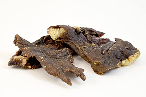 BREERs Getrocknetes Rinderherz für Hunde 2 Kg aus eigener Deutscher Herstellung, Kauartikel für Groß & Klein