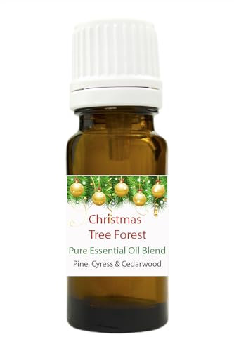 10ml Christmas Tree Forest Pure Essential Oil Blend - Pine, Cypress & Cedarwood