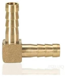 WasiQghs T-Anschluss, T-Stück T Typ 3 Dreiwege-Messing-Rohrverschraubungs-Anschlussadapter 4 mm 5 mm 6 mm 8 mm 10 mm 12 mm 16 mm 19 mm Schlauchtülle-L 2-Wege-5 mm (Color : L 2 Way, Size : 19mm)