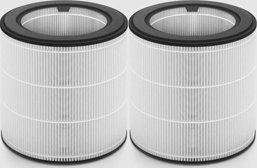 2 HEPA-Filter für Philips Luftreiniger [AC0820, AC0819] – ersetzt FY0194/30 – Ersatzfilter für saubere Luft & Allergiker