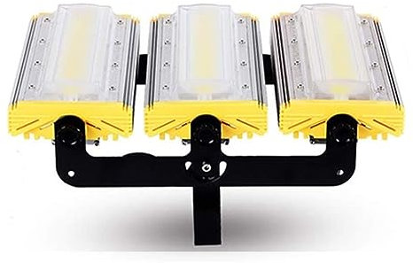 Proyector LED Luz De Inundación 50W 100W 150W Proyector De Reflector COB For Exteriores Lámpara Reflectora LED Lámpara De Construcción De Foco Impermeable Iluminación de paisaje RGB(Warm White,150W)