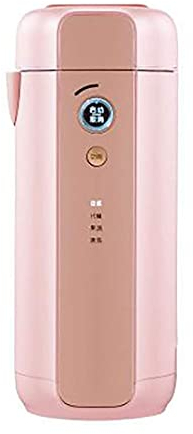 NSTVVEE Spremiagrumi Automatico Multi-Funzione Latte di Soia Mini Spremiagrumi Elettrico da Cucina in Acciaio Inox Tazza di Cottura Senza Filtro 300ML Colazione