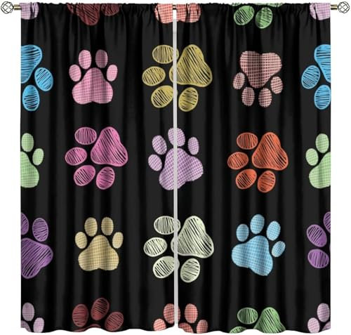 3D Bedruckte Kinderzimmergardinen, Verdunkelungsgardinen Für Das Schlafzimmer Und Wohnzimmer, Geräuschdämmend, Isolierend, Softes Mikrofaser-Set Mit 2 Stück, Heimdekoration 150X166 Cm -A-339436-974985