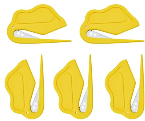 Taglierina per buste, apribuste, taglierina per buste, taglierina per apri lettere da ufficio, tagliacarte 5 tagliacarte leggero per imballaggi natalizi