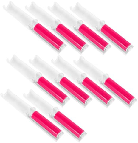 Toddmomy 20piezas Rodillos Quitapelusas Portátiles Mini Rodillo Quitapelusas Compacto y Reutilizable
